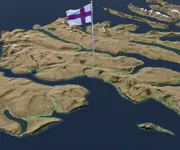 A flag from the JJ Route Animator object library